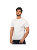 White Round Neck T-Shirt For Men