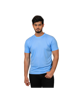 Blue Round Neck T-Shirt For Men