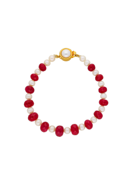 Picture of Ruby Pearl Bracelets