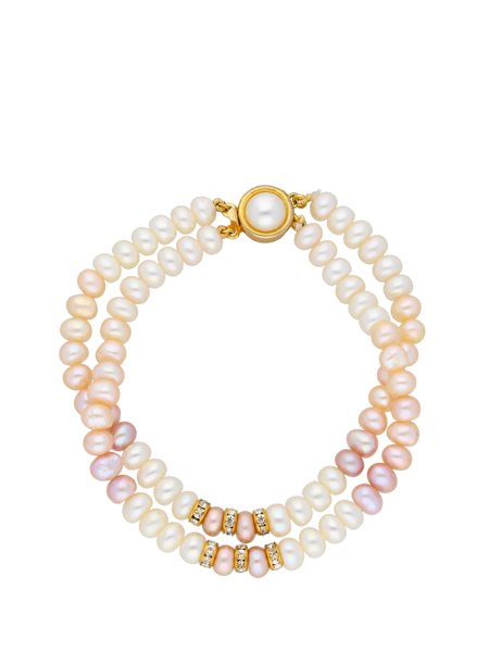 Picture of Elegant Cz Pearl Bracelet