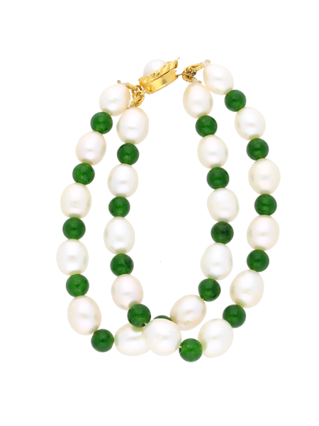 Picture of Emerald  Pearl Bracelet