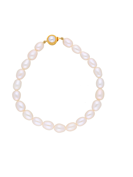 Picture of Oval Diva Pearl Bracelet