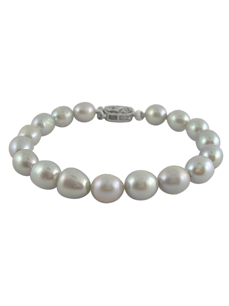 Picture of Sri Jagdamba Pearls Grey Pearl Bracelet