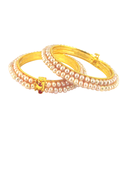 Pearl Bangle Set Online in India