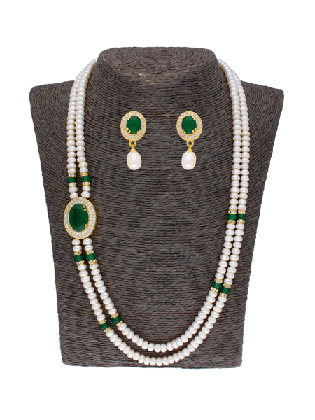 Picture of Prominent 2 String Necklace Set