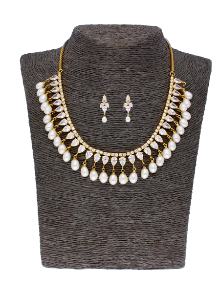 Picture of Sri Jagdamba Pearls Laya Pearl Necklace