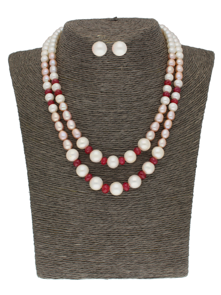 Picture of INITIAL PEARL NECKLACE