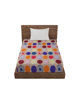 Picture of Urban Owl Single Bedsheet Without Pillow Cover-Multicolor