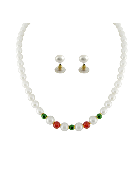 Picture of Sri Jagdamba Pearls Colourful Pearl Necklace