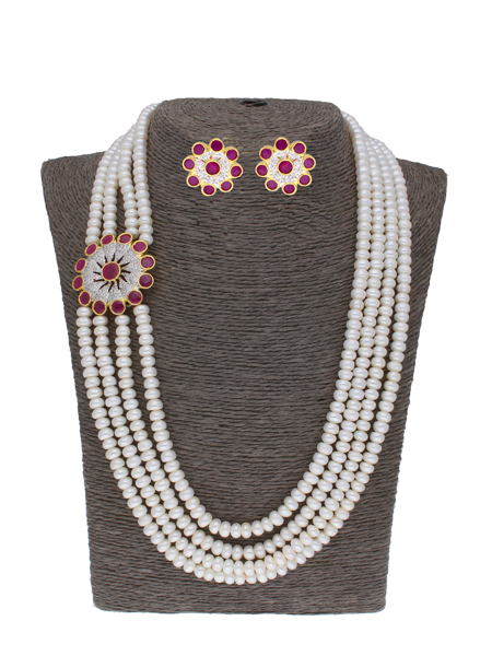 Picture of Sri Jagdamba Pearls Princess Pearl Necklace 