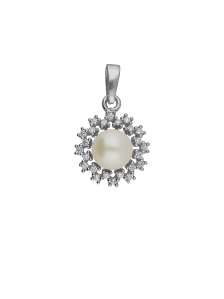 Picture of 92.5 Silver Sizzling White Pearl Pendant