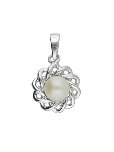 Picture of 92.5 Silver Stunning White Pearl Pendant