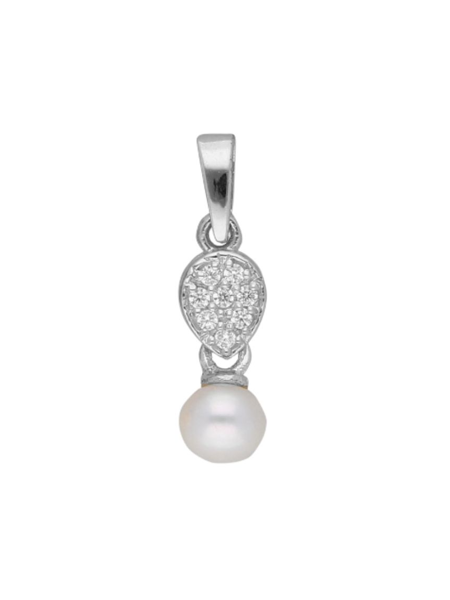 Picture of Tapering 925 Sterling Silver Pearl Pendant