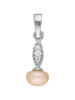 Picture of 925 Sterling Silver  Drop Pearl Pendant