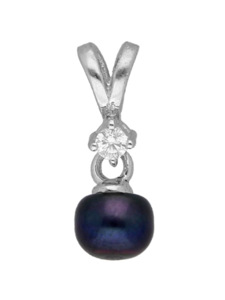 Picture of Elite 925 Sterling Silver Pearl Pendant