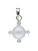 Picture of Radiant 925 Sterling Silver Pearl Pendant