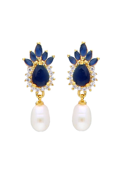 Picture of Sri Jagdamba Pearls Jaze Pearl Earrings
