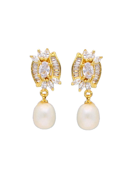 Picture of Sri Jagdamba Pearls Tiya Pearl Earrings