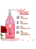 Picture of NutriGlow NATURAL'S English Rose Shower Gel|Gentle Cleansing | Moisturisation | No Parabens  (300 ml)