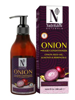 Picture of NutriGlow NATURAL'S Onion Hair Conditioner With Onion Seed Oil, Almond Oil And Bhringraj Oil For Intensive Conditioning And Hair Fall Control (300ml)