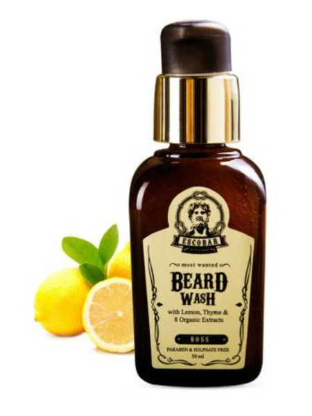 Picture of ESCOBAR Beard Wash For Soft and Smooth Beard  (50 ml)