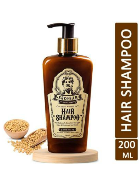 Picture of ESCOBAR Men Hair Shampoo / Scalp Cleansing - Daily Use  (200 ml)