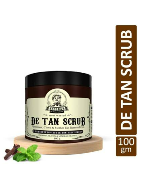 Picture of ESCOBAR De-Tan Face Scrub For Men - Exfoliates The Skin Scrub  (100 g)
