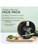 Picture of NutriGlow NATURAL'S Bamboo Charcoal Combo: Face Pack (200gm) + Body lotion (150 ml) + Face and Body Scrub(200 gm)/ Peppermint & Thyme/ Instant Skin Smoothening/ Skin Purifying
