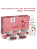 Picture of NutriGlow NATURAL'S English Rose Hydrosol Facial Kit (260 gm) + Skin Whitening Moisturising Lotion (500 ml)/Intense Moisture /For Soothes Skin