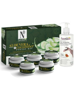 Picture of NutriGlow NATURAL'S Combo : Aloe Vera & Cucumber Facial Kit (260 gm) + Intense Moisture (500 ml) / Skin Whitening Moisturising Lotion / Bright Your Skin / No Parabeans