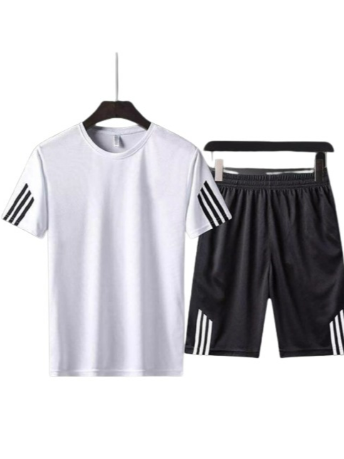 Buy Men T Shirt Shorts Combo Pack in Round Neck & Half Sleeves | PIKMAX