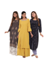 Combo of 3 Kurta and bottoms in 3 colors