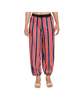 Red Striped harem pant for women