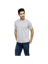 Grey Solid round neck t shirt for men