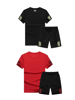 Black & Red T shirt & Shorts Combo