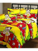 Picture of 3D Chota Bheem Printed Double Bedsheets with Pillow Covers by HOMDAZAL
