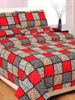 Close View of 3D Animal Printed Double Bedsheets with Pillow Covers by HOMDAZAL