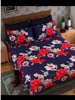 Picture of 3D Bold Floral Printed Double Bedsheets with Pillow Covers by HOMDAZAL