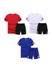 Red, White & Blue T-shirt & Shorts Combo