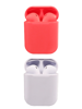Red & Grey Combo pack of 2 inPods 12 Wireless Bluetooth Earphones