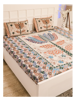 Picture of Jaipuri Bedsheets Combo of 5 Crimson Collection with 10 Pillow Covers