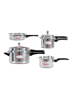 Picture of Multipurpose Pressure Cooker Combo of 4 – 5 L, 3 L, 2 L & 1.5 L by Shagun