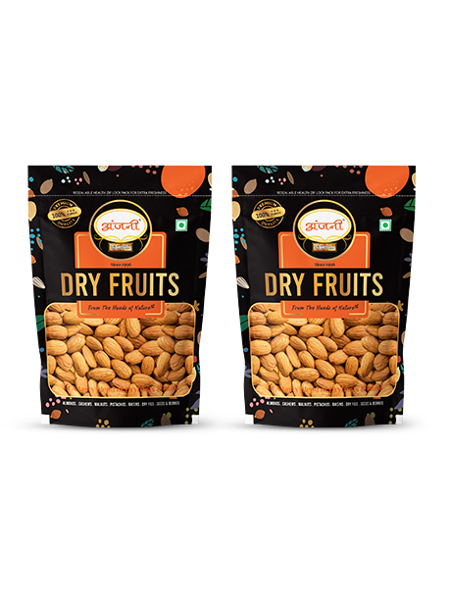 Picture of California Almonds Premium Raw Superfoods 1 Kg by Anjani