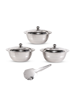 Picture of Stainless Steel Dinner Set of 61 Pcs by KIARAA