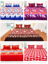 Picture of Pack of 5 Warm Double Bedsheet with 10 pillow Covers