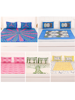 Picture of Aapno Rajasthan Pastel Prints Cotton Collection Pack of 5 Double Size Bedsheet with 10 Pillow Covers