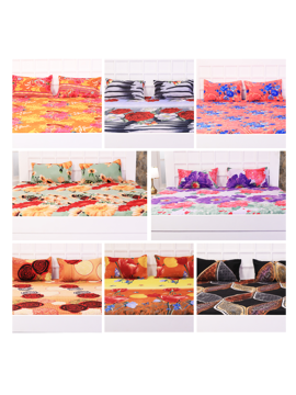 Picture of Good Looking Collection Bedsheets Pack of 8 with 16 Pillow Covers