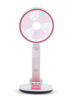 rechargeable Folding fan with led light