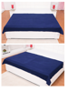 Picture of Pack of 10 Plain Poller Fleece Blanket - Assorted Colour