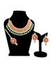 Picture of 4 Pcs Grand Designer Jewellery Collection with Free Pendant Set , Bracelet & Ring by Pujvi fashion